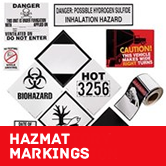 Paper LOT of 50 Hazardous Material Label    4 1/2"x3" with sticky back 