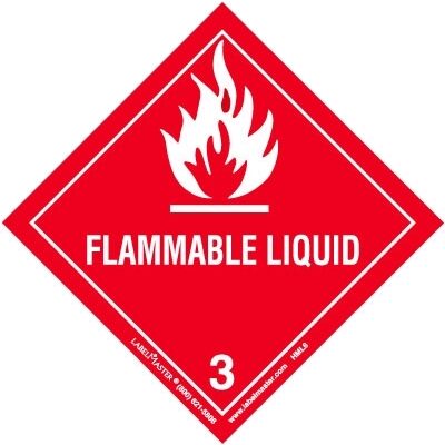 100mm x 100mm various labels available Hazard warning diamonds Pack of 10 