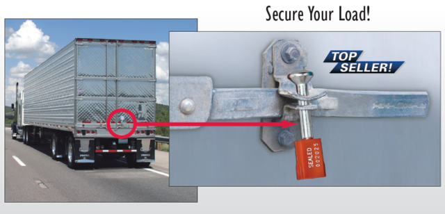 90 Pcs Container Truck Carriage Van Door Security Bolt Seals Protect Seal 90 