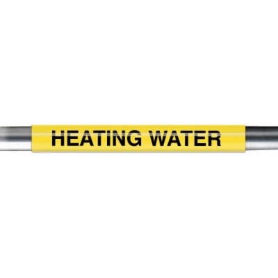 Pipe Mrkr Heating Supply 2-1/2to7-7/8 In 