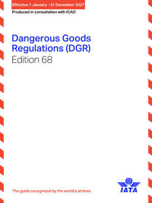 洋書 iATA Dangerius Goods Training Programme IATA DGR 68th Ed English Standard Bound | Labelmaster