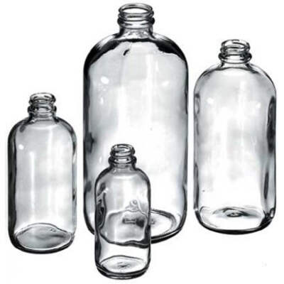 16.9 Oz Clear Glass Bottles