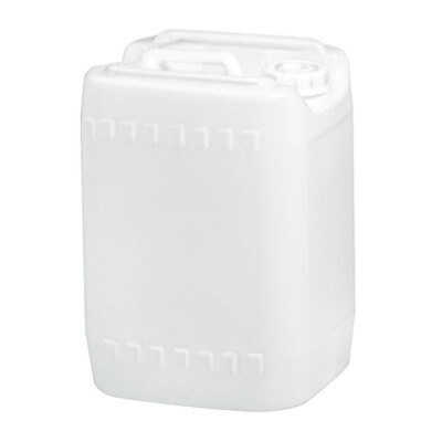 White Economy Square 4 Gallon Plastic Bucket, 18 Pack, Lid Not Included